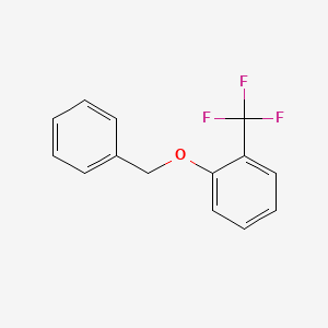 molecular formula C14H11F3O B6322219 2-(Benzyloxy)benzotrifluoride CAS No. 70097-63-1
