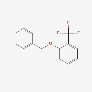 molecular formula C14H11F3O B6322219 2-Benzyloxy-benzotrifluoride CAS No. 70097-63-1