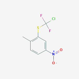 2-(Chlorodifluoromethylthio)-4-nitrotoluene
