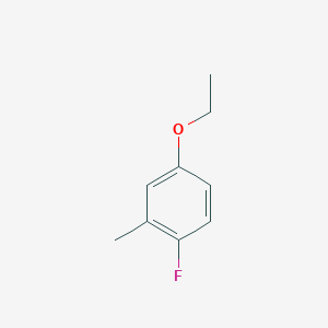 molecular formula C9H11FO B6322294 4-Ethoxy-1-fluoro-2-methylbenzene CAS No. 1532276-45-1