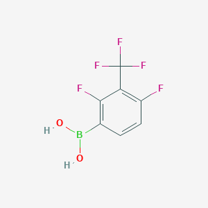 [2,4-Difluoro-3-(trifluoromethyl)phenyl]boronic acid, 98%