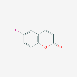 molecular formula C9H5FO2 B6322348 6-氟香豆素 CAS No. 75487-82-0