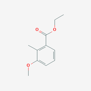 molecular formula C11H14O3 B6322403 3-Methoxy-2-methylbenzoic acid ethyl ester, 97% CAS No. 627883-78-7