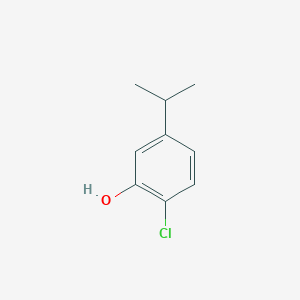 molecular formula C9H11ClO B6322406 2-Chloro-5-isopropylphenol;  95% CAS No. 16606-24-9