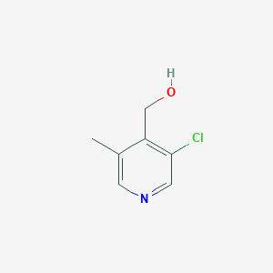 molecular formula C7H8ClNO B6322415 (3-Chloro-5-methyl-4-pyridyl)methanol CAS No. 1783539-89-8