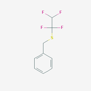 molecular formula C9H8F4S B6322437 (Tetrafluoroethylthiomethyl)benzene CAS No. 68409-05-2