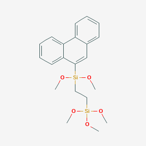 1,1,4,4,4-Pentamethoxy-1-(9-phenanthrenyl)-1,4-disilabutane