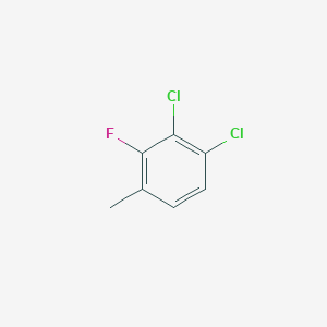 molecular formula C7H5Cl2F B6322701 3,4-Dichloro-2-fluorotoluene CAS No. 924626-74-4