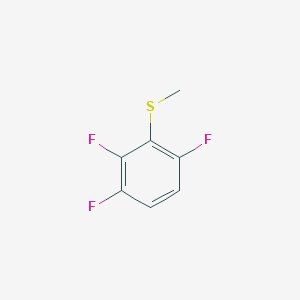 molecular formula C7H5F3S B6322746 Methyl(2,3,6-trifluorophenyl)sulfane CAS No. 54378-72-2