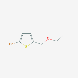 molecular formula C7H9BrOS B6322752 2-Bromo-5-(ethoxymethyl)thiophene CAS No. 1065184-21-5