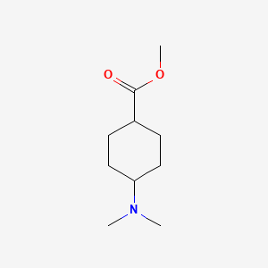 molecular formula C10H19NO2 B6322843 Methyl trans-4-(dimethylamino)cyclohexanecarboxylate CAS No. 609805-43-8
