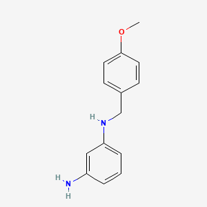 molecular formula C14H16N2O B6322856 N1-(4-Methoxybenzyl)-phenylene-1,3-diamine CAS No. 1094352-58-5