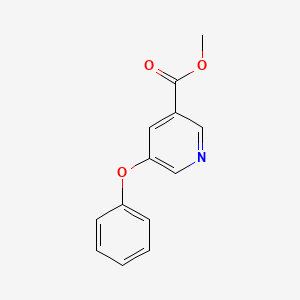 molecular formula C13H11NO3 B6322960 5-苯氧烟酸甲酯 CAS No. 936344-52-4