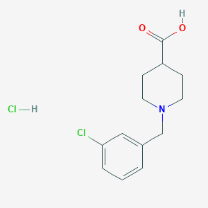 1-(3-Chlorobenzyl)piperidine-4-carboxylic acid hydrochloride
