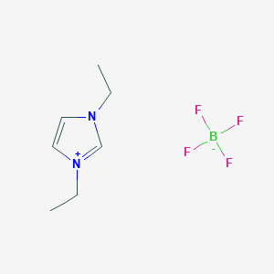 molecular formula C7H13BF4N2 B6323026 1,3-Diethylimidazolium tetrafluoroborate, 98% CAS No. 847335-65-3