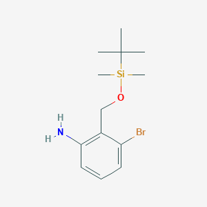 3-Bromo-2-[[(t-butyldimethylsilyl)oxy]methyl]aniline