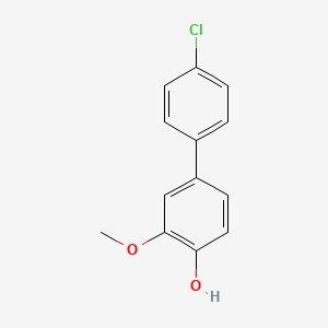 4-(4-Chlorophenyl)-2-methoxyphenol, 95%