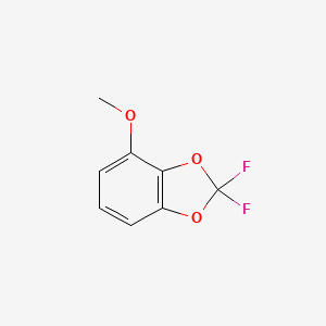 molecular formula C8H6F2O3 B6323179 4-Methoxy-2,2-difluoro-1,3-benzodioxole CAS No. 1262415-71-3