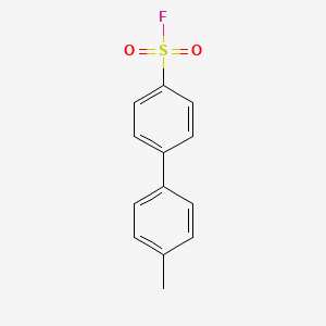 molecular formula C13H11FO2S B6323185 4'-Methylbiphenyl-4-sulfonyl fluoride;  98% CAS No. 1262415-96-2