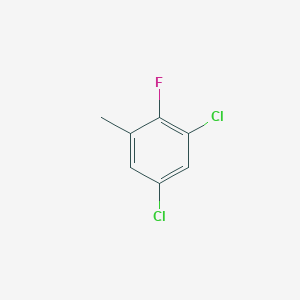 molecular formula C7H5Cl2F B6323290 3,5-Dichloro-2-fluorotoluene CAS No. 146948-70-1