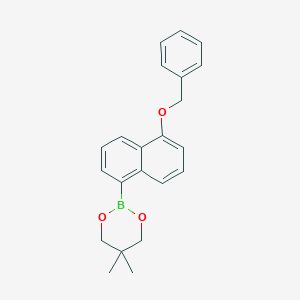 2-(5-Benzyloxy-1-naphthyl)-5,5-dimethyl-1,3,2-dioxaborinane