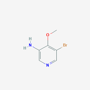 molecular formula C6H7BrN2O B6323927 5-Bromo-4-methoxypyridin-3-amine CAS No. 31872-78-3