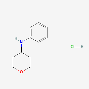 N-Phenyltetrahydro-2H-pyran-4-amine hydrochloride