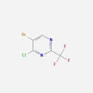 5-Bromo-4-chloro-2-(trifluoromethyl)pyrimidine