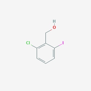 molecular formula C7H6ClIO B6324009 (2-Chloro-6-iodophenyl)methanol CAS No. 945543-21-5