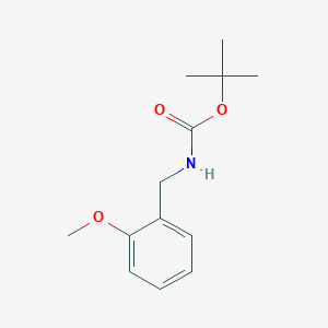 molecular formula C13H19NO3 B6324061 t-Butyl 2-methoxybenzylcarbamate CAS No. 153903-20-9