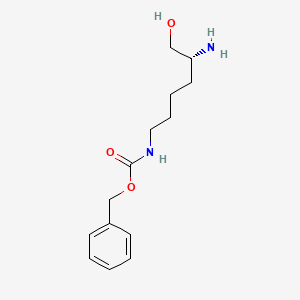molecular formula C14H22N2O3 B6324157 H-D-Lys(Z)-ol CAS No. 661481-01-2