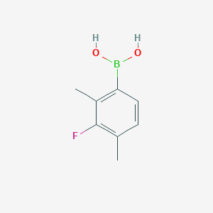 molecular formula C8H10BFO2 B6324497 3-Fluoro-2,4-dimethylphenylboronic acid;  95% CAS No. 762286-31-7