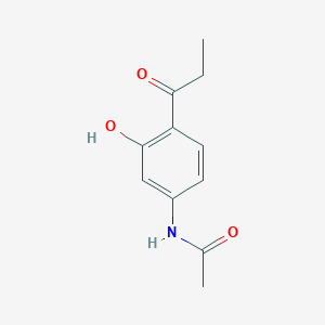 N-(3-Hydroxy-4-propionylphenyl)acetamide