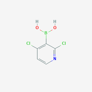 molecular formula C5H4BCl2NO2 B6324604 2,4-Dichloropyridine-3-boronic acid CAS No. 2096335-34-9
