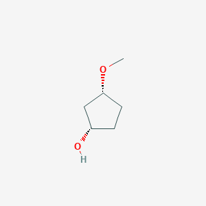 molecular formula C6H12O2 B6324750 cis-3-Methoxycyclopentanol CAS No. 16327-02-9