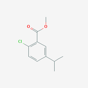 molecular formula C11H13ClO2 B6324860 Methyl 2-chloro-5-isopropylbenzoate CAS No. 2179038-25-4