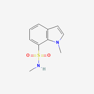 N,1-dimethylindole-7-sulfonamide