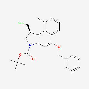 (S)-3-Boc-5-(benzyloxy)-1-(chloromethyl)-9-methyl-2,3-dihydro-1H-benzo[e]indole