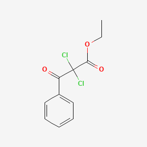 Ethyl 1-benzoyl-1,1-dichloro-acetate