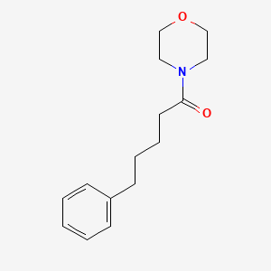 molecular formula C15H21NO2 B6325021 1-(4-Morpholinyl)-5-phenyl-pentan-1-one CAS No. 1071001-86-9