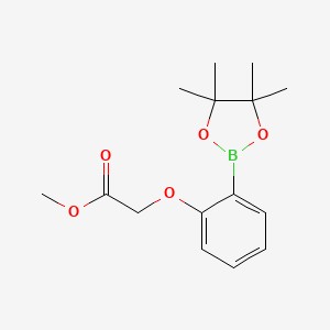 Methyl 2-(2-(4,4,5,5-tetramethyl-1,3,2-dioxaborolan-2-yl)phenoxy)acetate