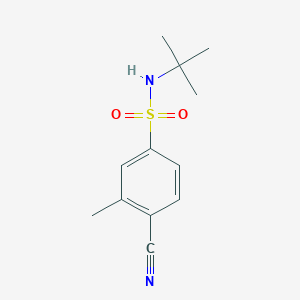 N-tert-butyl-4-cyano-3-methylbenzenesulfonamide