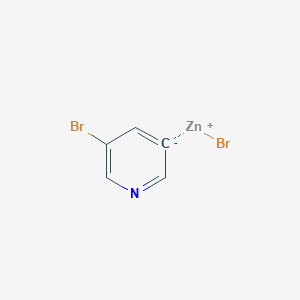 (5-Bromopyridin-3-yl)zinc bromide, 0.25 M in THF