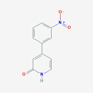 2-Hydroxy-4-(3-nitrophenyl)pyridine, 95%