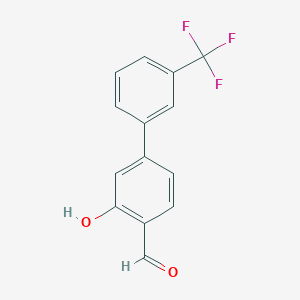 2-Formyl-5-(3-trifluoromethylphenyl)phenol