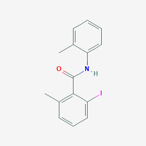 2-Iodanyl-6-methyl-N-(2-methylphenyl)benzamide