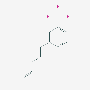 5-(3-Trifluoromethylphenyl)-1-pentene