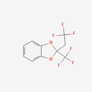 2-(2,2,2-Trifluoroethyl)-2-(trifluoromethyl)-1,3-benzodioxole