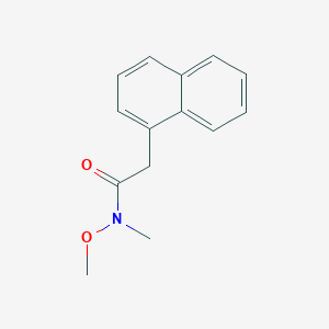 N-Methoxy-N-methyl-2-(naphthalen-1-yl)acetamide