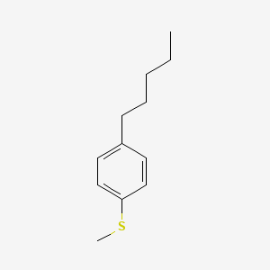 4-Pentylphenyl methyl sulfide